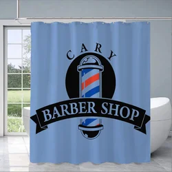 Barber Shop Curtains for Bedrooms Bathroom Curtain Things for The Bathroom Sets Full Set Folding Partition Shower Accessories