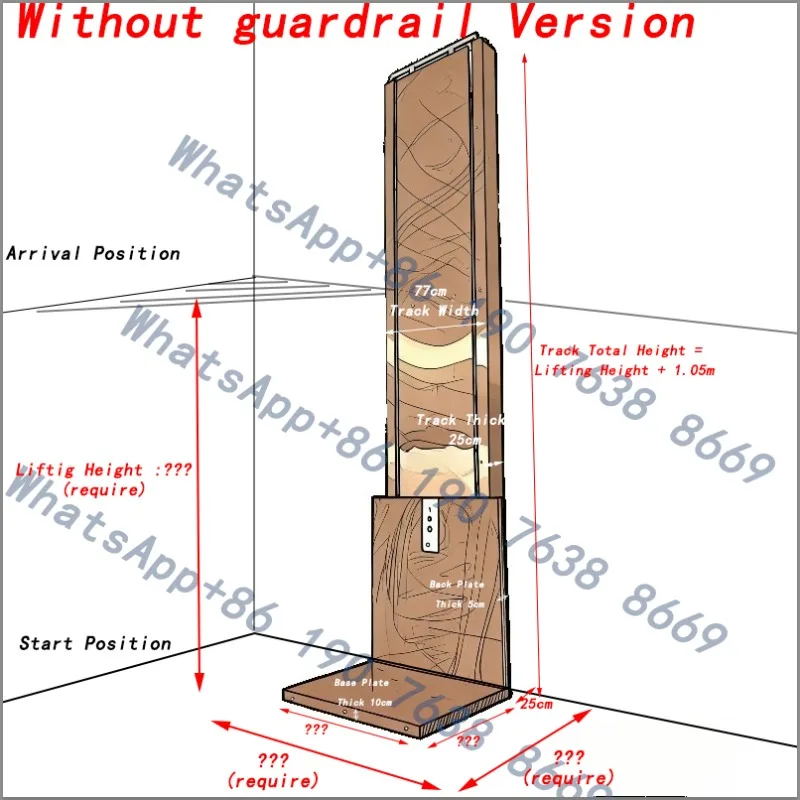 رافعة كهربائية هيدروليكية قابلة للتخصيص، منصة رفع سكة حديدية، رافعة ونش