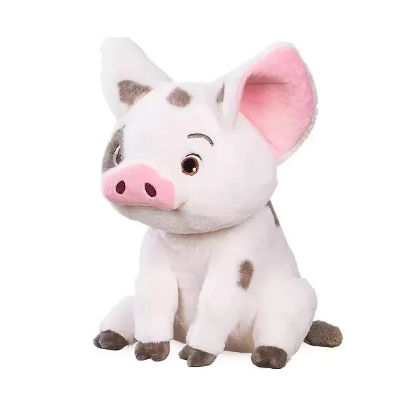 New Moana Moive Plush Pet Pig Pua Maui Heihei Stuffed Animals Cute Pepa Cartoon Plush Toy Dolls Toys for Children Gifts Custom