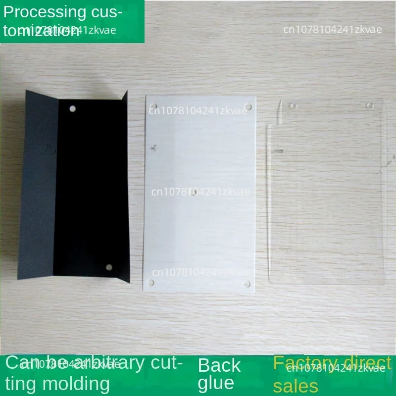 Transparent Mylar Sheet Transparent PET Electronic Control Box Insulation Piece 202*298*0.1mm Punching Polyester Film