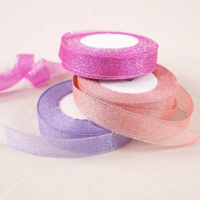 2.5CM Onion Colorful Ribbon Manual Craft Wedding Party Supplies Event Anniversary Banquet Decoration CakeGift Decoration DIY