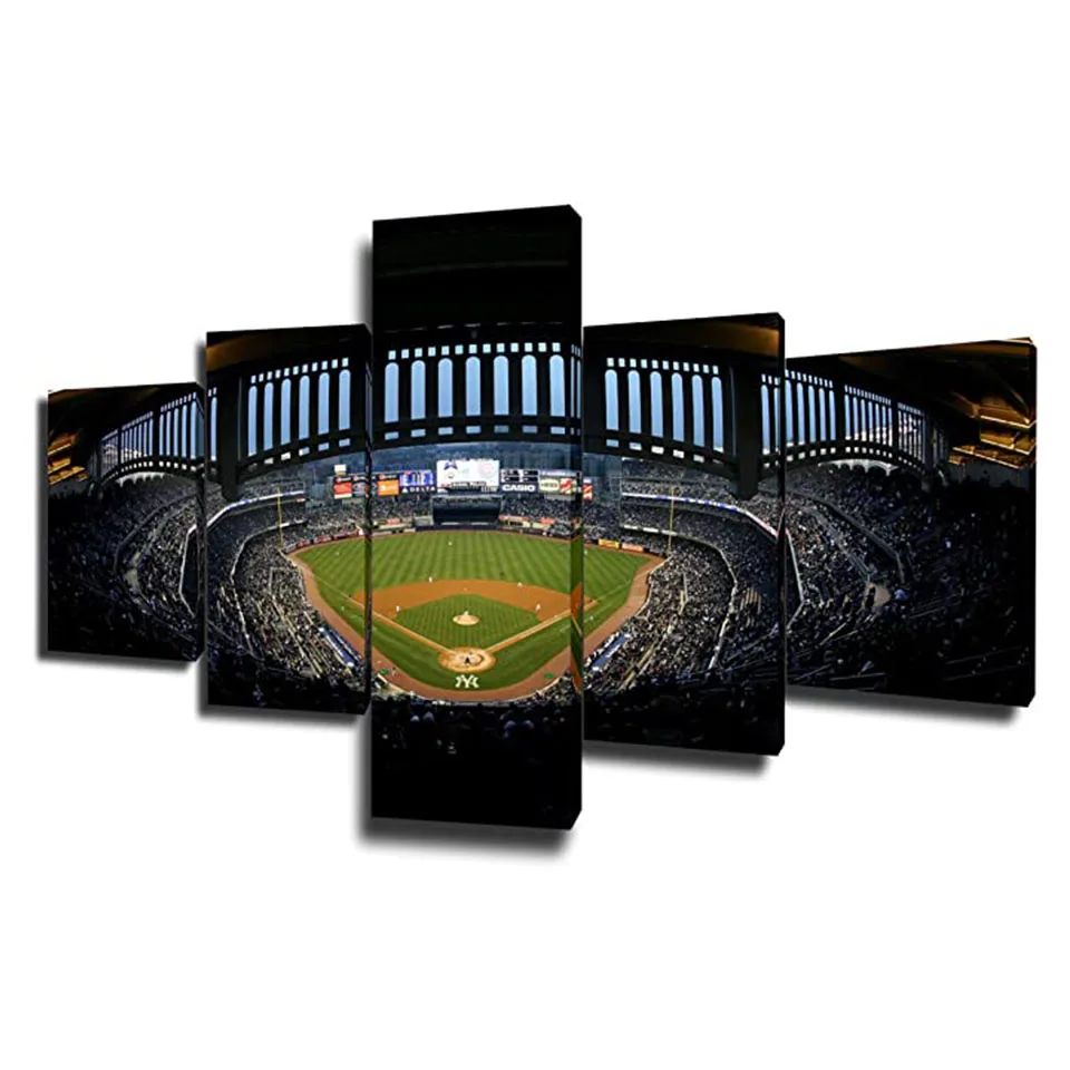 Major League Baseball Pictures Diamond Painting 5 Panel Full Drill Mosaic Embroidery Complete Kit Rhinestone Picture Christmas