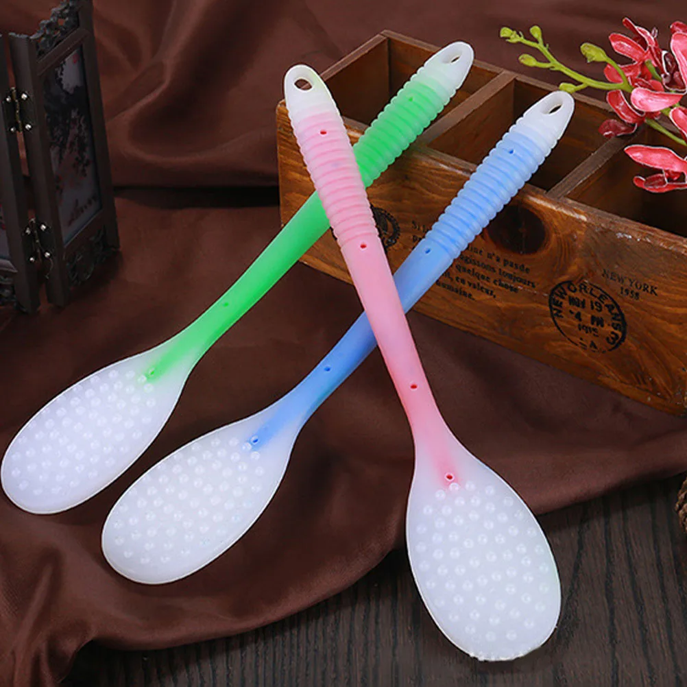

3pcs Slap Board Massager Premium Silicone Back Pain Relief Portable Muscle Tool Body Care Pat Long Handle Design
