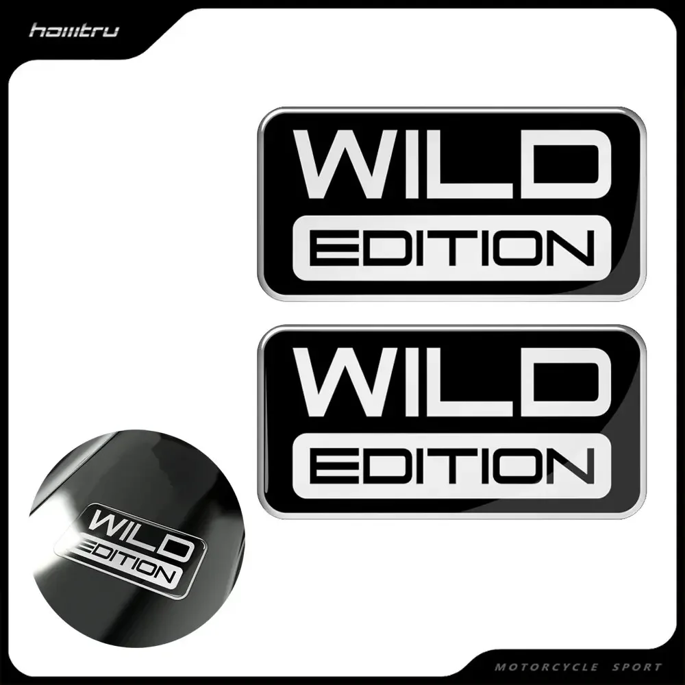 

3D полимерные наклейки для мотоциклов Wild Edition, велосипедные наклейки на заказ для BMW Triumph Suzuki Aprilia Ducati Yamaha-уникальный мотоцикл