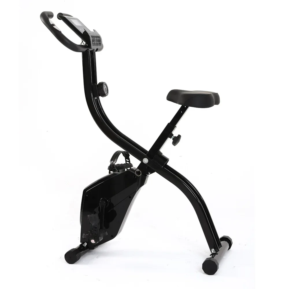 Folding Exercise Bikes X-Bike Indoor Recumbent Exercise Sturdy Foldable Stationary Bike