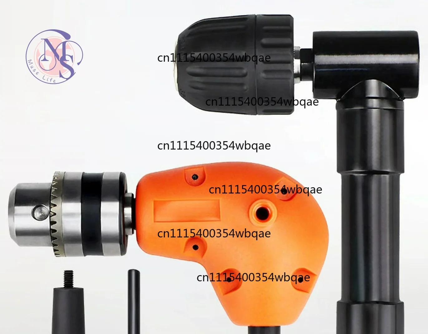 90 Degree Angle Drill Adapter, Right Angle Screwdriver Corner Attachment, Multi-function Bit Extension
