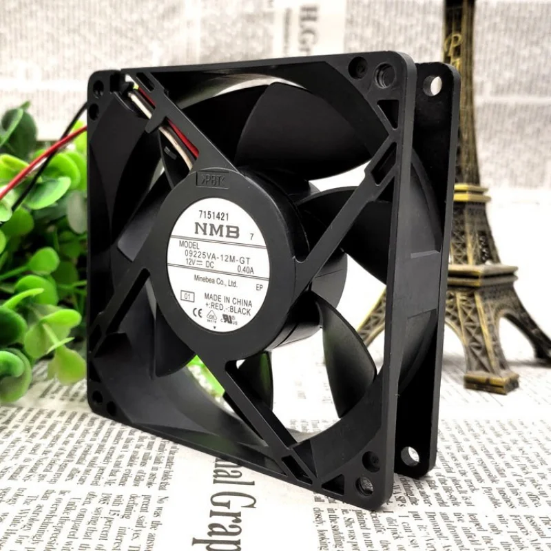 09225va-12m-gt 9225 DC 12v 0.40a Photovoltaic Inverter cooling fan 09225va 12M GT