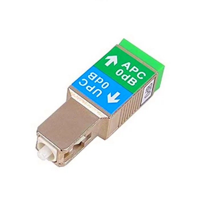 

Optic Fiber Attenuator Connector0dB SC/UPC Male -SC/APCFemale SM-9/125 Fiber Optic Adapter Flange Coupler