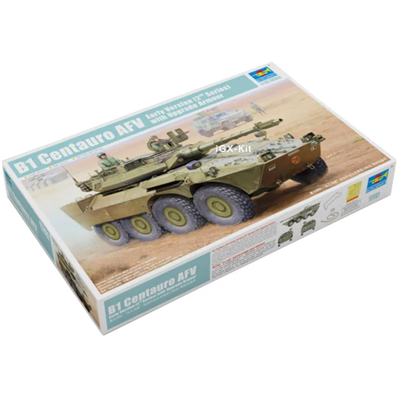 

Trumpeter 01564 1/35, итальянский тантавро B1, 2-й Танк AFV, Разрушитель с армированием, военная игрушка, подарок, пластиковая сборка, набор для моделирования