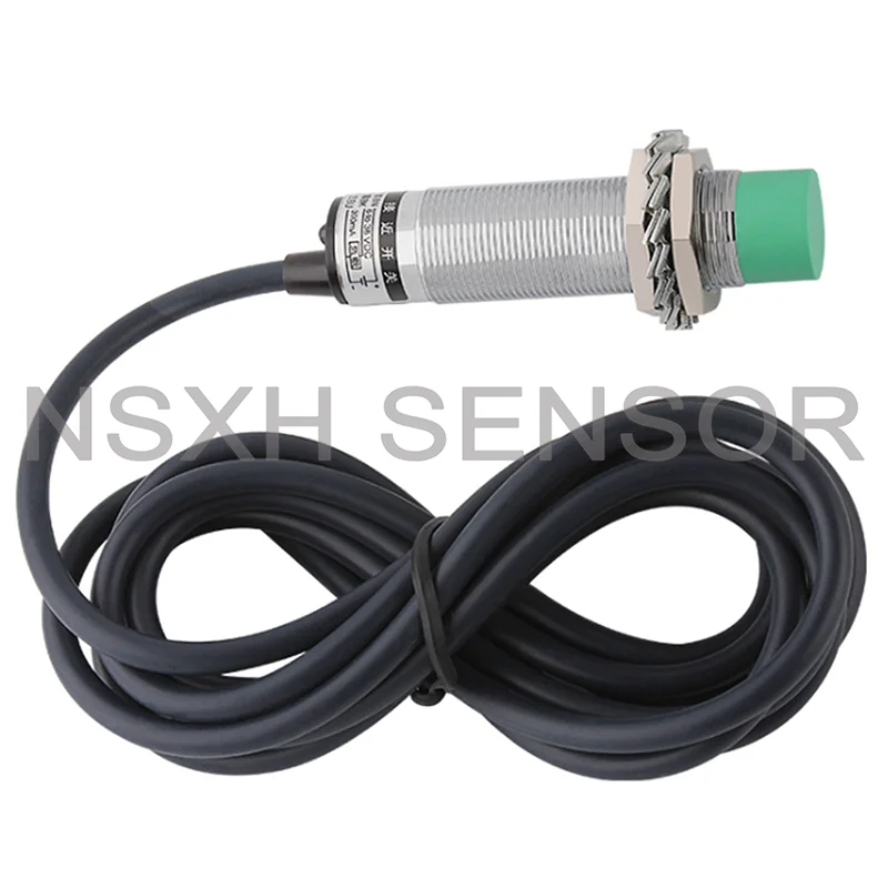 New High Quality 2PCS LJA18M-20N1 M18 Inductive Proximity Switch Sensor 6-36VDC 3-Wire NPN NO Sn-20mm Adjustable 300mA 24V 12V