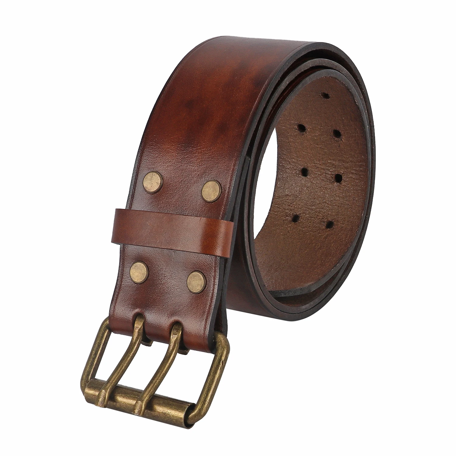 Tourbon Dày Da Thật Chính Hãng Da Phạm Vi Dụng Cụ Làm Việc Thắt Lưng Nam Xưởng Thắt Lưng 85-104Cm Nặng Thon Eo tiều Phu Thợ Điện
