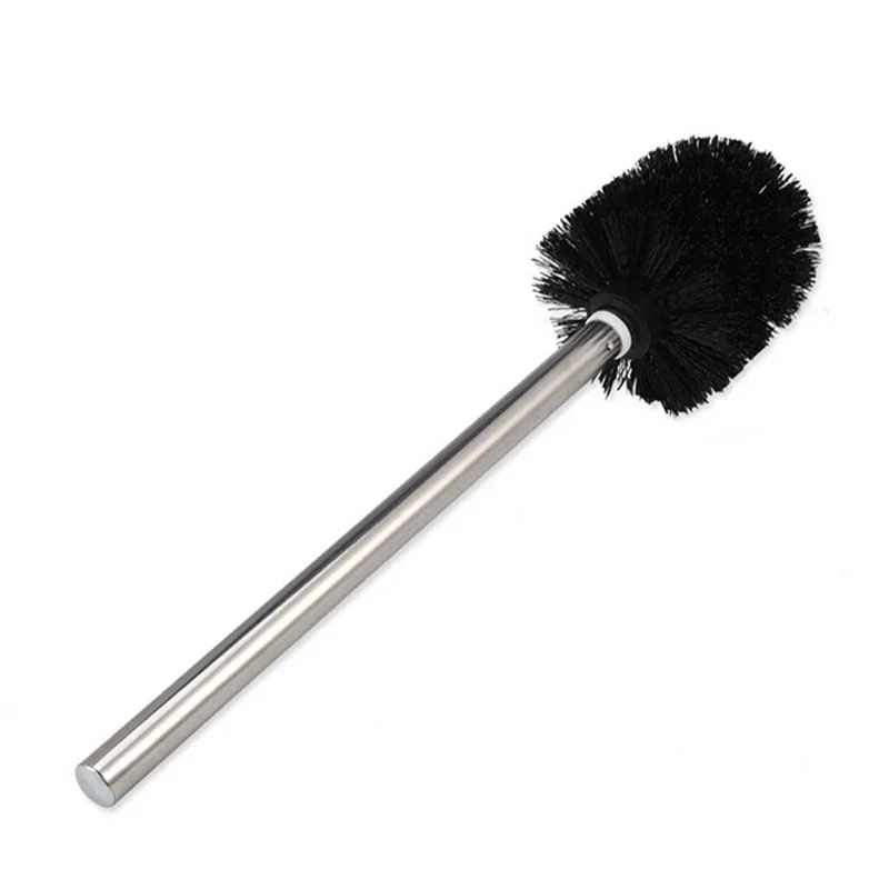 Stainless Steel Bathroom Toilet Brush Wc Kitchen Cleaning Brush Silver Wc Toilet Brush Scrubber Bathroom Cleaning Supplies