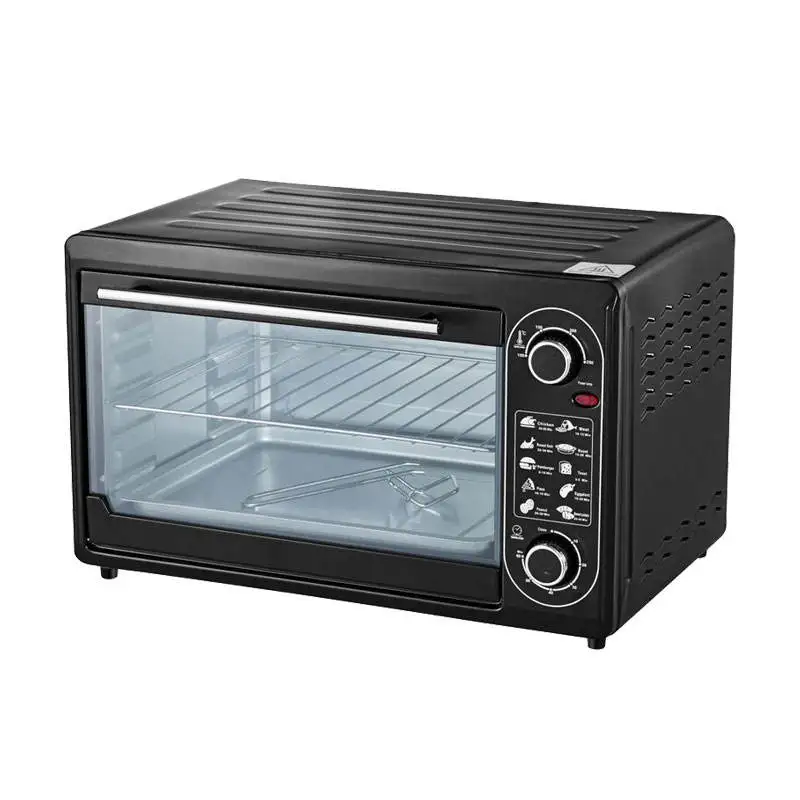 48L multi-function knob control kitchen oil-free oven household baking electric oven with temperature control and timer