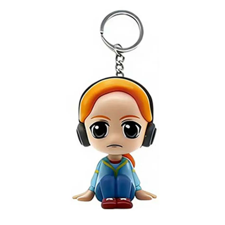 Breloczek winylowy Stranger Things Jane Hopper Will Byers - Niespodzianka, kolekcjonerski brelok do kluczy, zawieszka, prezent dla fanów