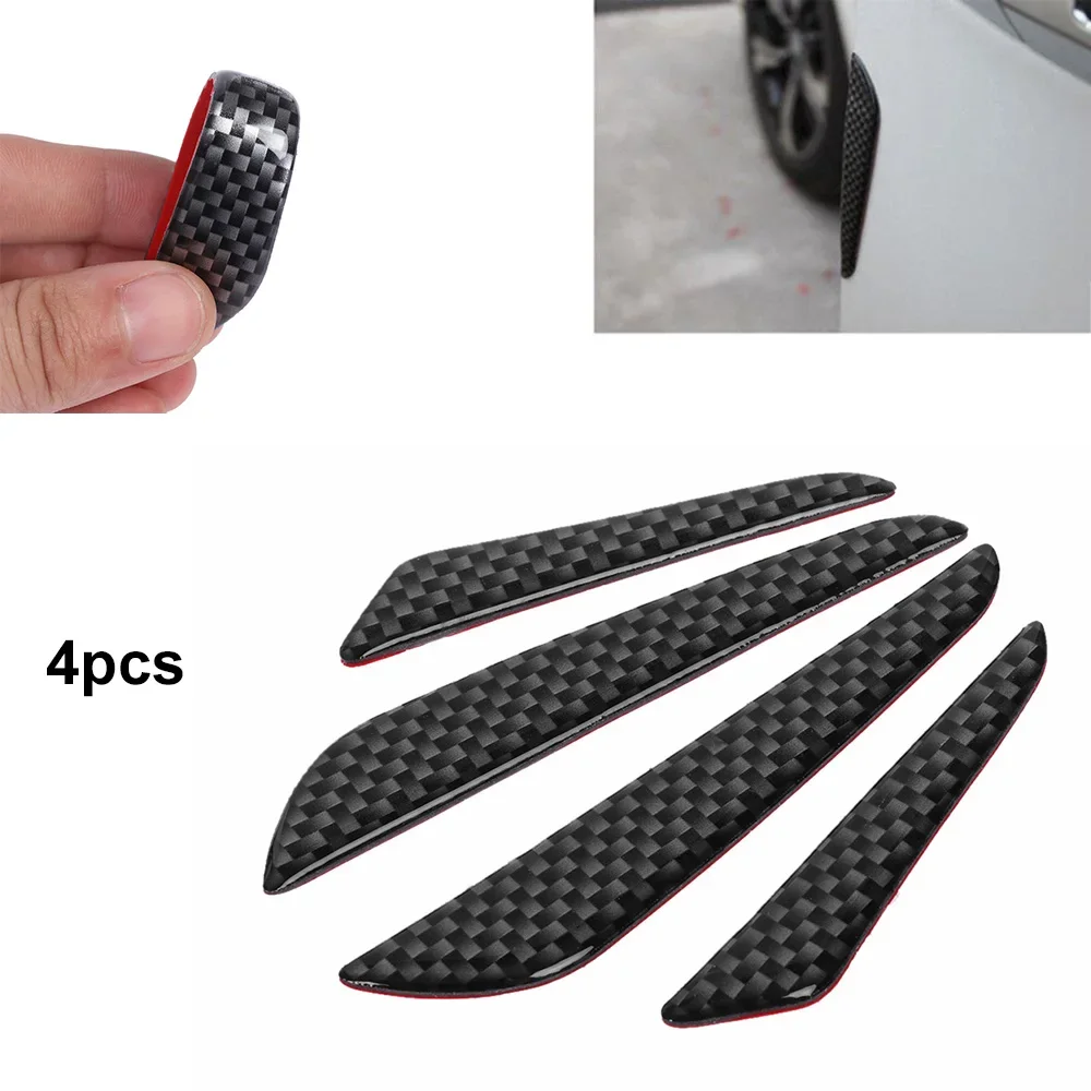 Carbon Fiber Car Door Edge Guard Strip Scratch Protector Anti-collision Trim Anti-rub Car Door Edge Guards Molding Protection