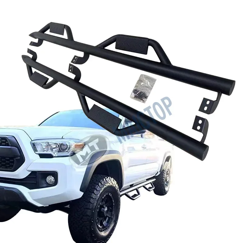 

Car Accessories Nerf Bar Rock Slider Side Steps Running Boards For Tacoma 2005-2020 4x4 pickup