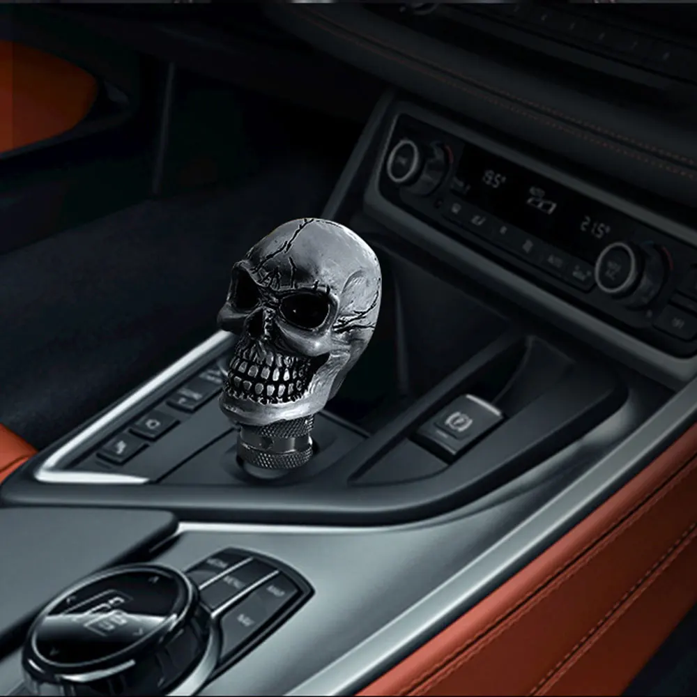 

Gear Shift Knob Shifter Lever Knob Big Mouth Buck Teeth Skull Gear Knob Pomo Marchas Manual Automatic Car Accessories