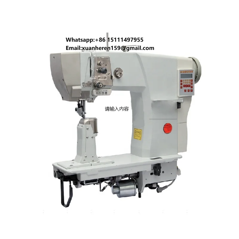 QK-591Automatic Computerized Single Needle Roller Post Bed Industrial Lock Stitch Pillar Sewing Machine