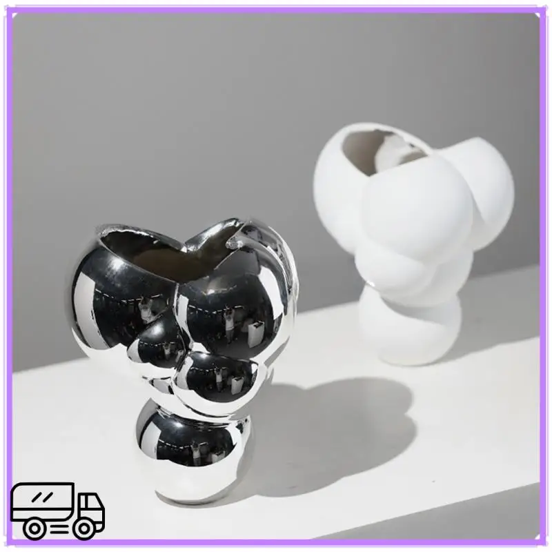 

High Quality Ins Nordic Bubble Cloud Vase Handicraft Decoration Vase