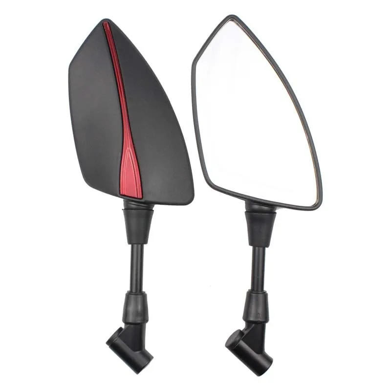 Retrofitting Motorcycle Rearview Mirrors With Anti Glare Reflective Large Field Tomahawk Rearview Mirrors Universally Accessorie