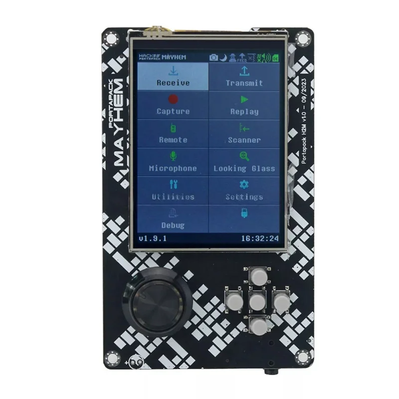 M16K-For Hackrf/For Portapack H2M Signature Edition Development Board With 3.2 Inch Screen Supports R9 R10 For SDR Radios