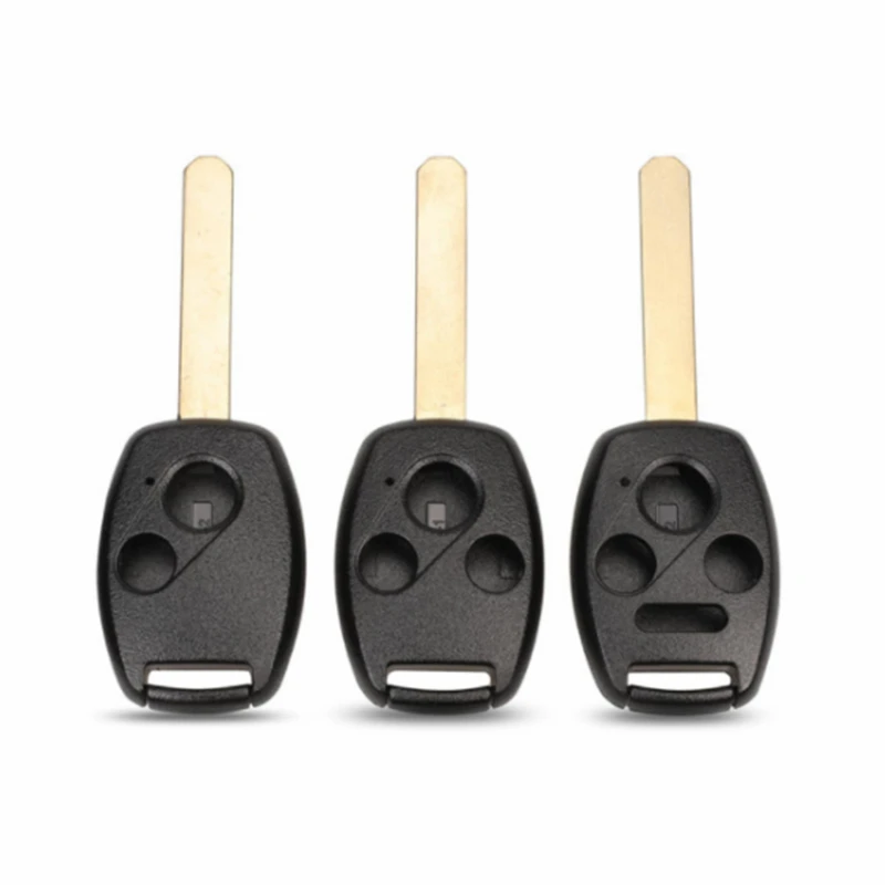 

XIEAILI OEM 10 шт. 2/3/4 кнопки сменный чехол для ключей транспондерный чехол для ключа для Honda Accord Fit City