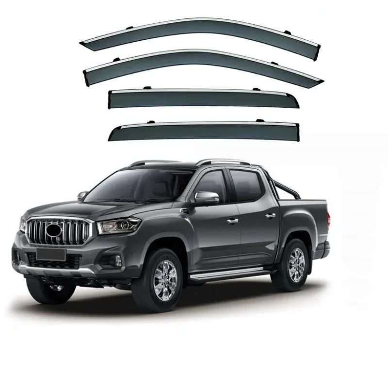 Side Window Deflector Weather Shields Window Visor Awnings & Shelters For Maxus T60 T70 T90