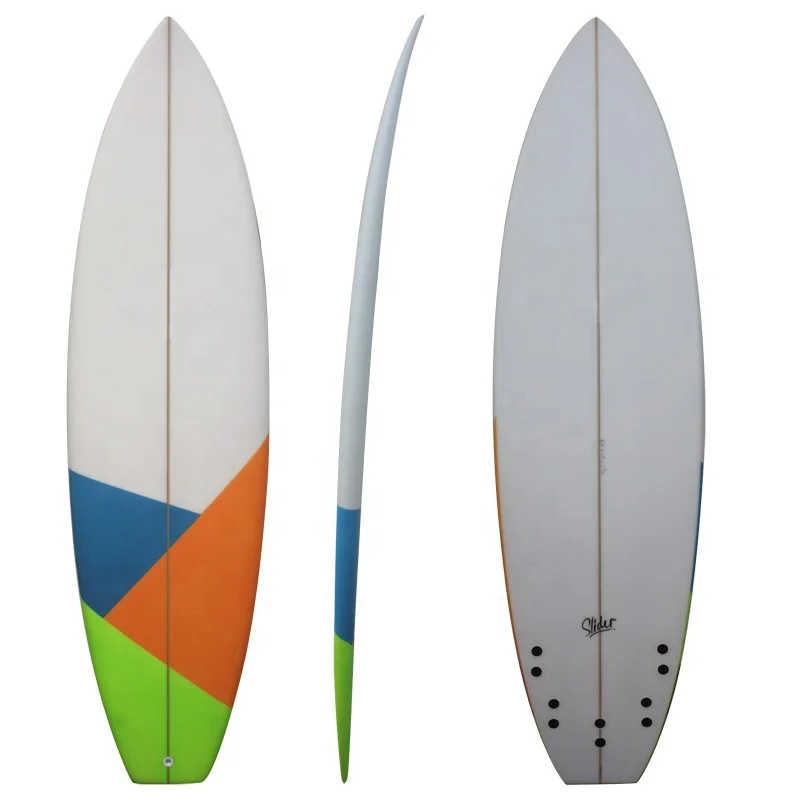 

Hot PU Foam Short Surfboard 6'3*21" * 2 3/5" with Carbon Net Tail Surf Board