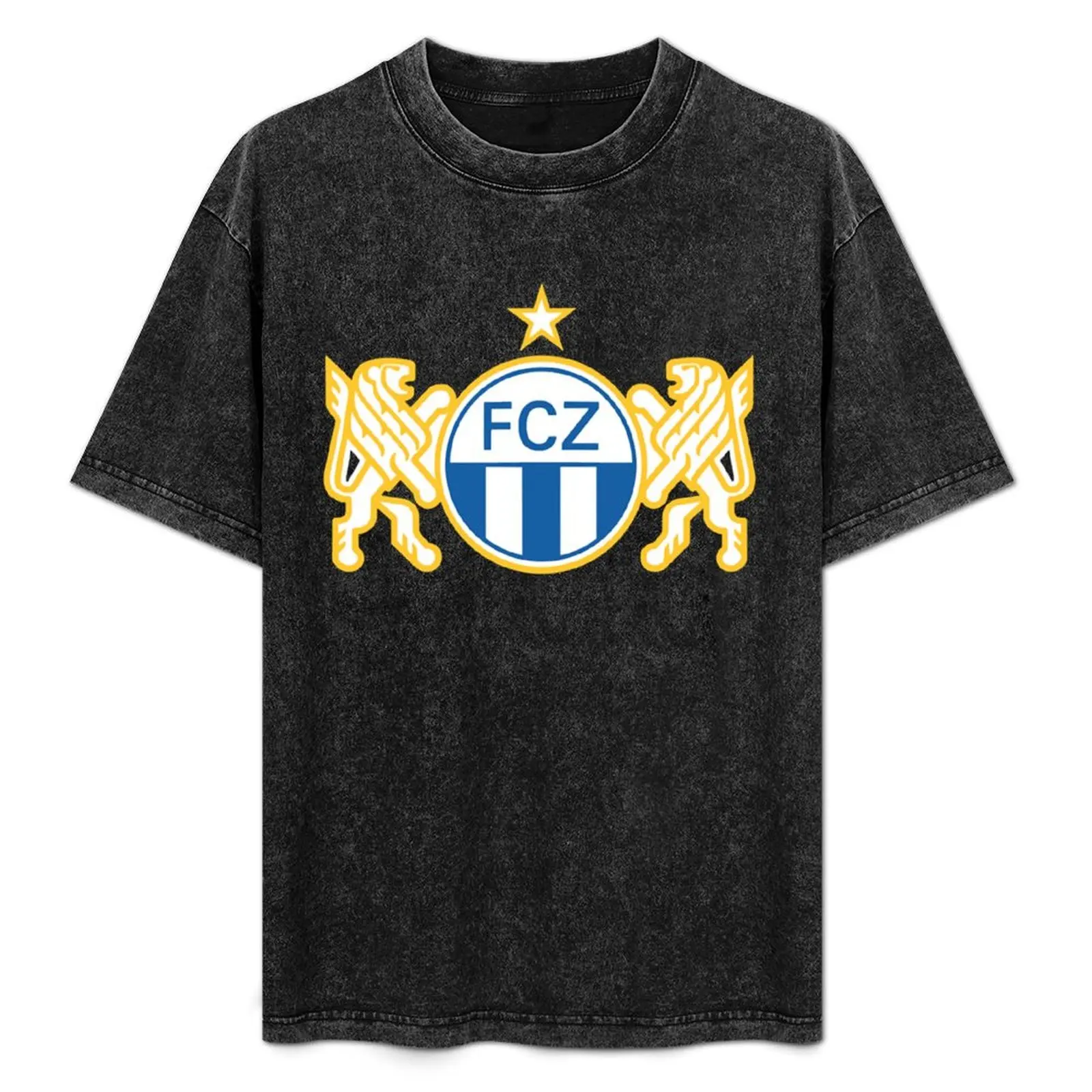 Футболка с логотипом FC Switzerland-Zurich, универсальная футболка больших размеров