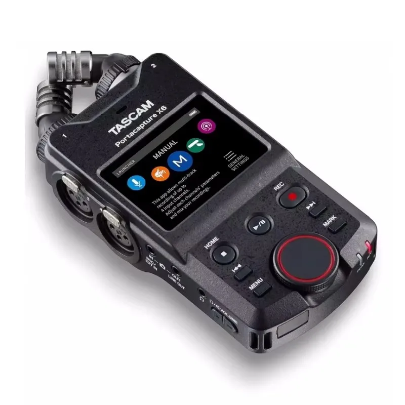 Tascam High-resolution Multi-track Handheld Recorder For Podcast,music,interviews,field Recording And Real 6-track Recording