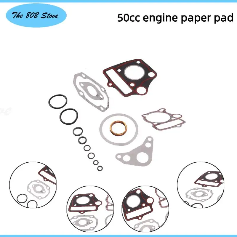 

Lifan Reliable 50cc Horizontal Engine Cylinder & Piston Gasket Set (NEW) – Designed to Fit Zongshen & For Citycoco, For Honda