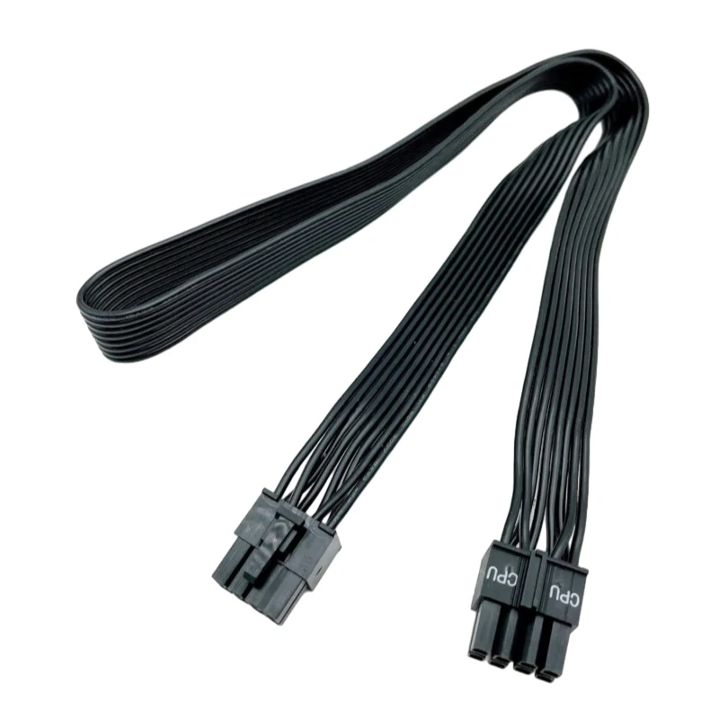 Original Seasonic EPS 12V CPU Power Cable PSU 8Pin to 4+4Pin for PRIME 1000W, 850W, 750W, 650W Titanium Modular PSU 18AWG 70CM