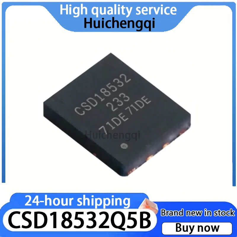 5PCS CSD18532Q5B Silk Screen CSD18532 SON-8 (5x6) 60V/100A MOSFET