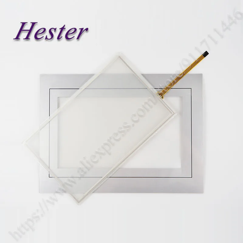 

TS1070 TS1070i Touch Screen Glass Panel for TS1070 TS1070i Touch Digitizer with Front Overlay Protective Film