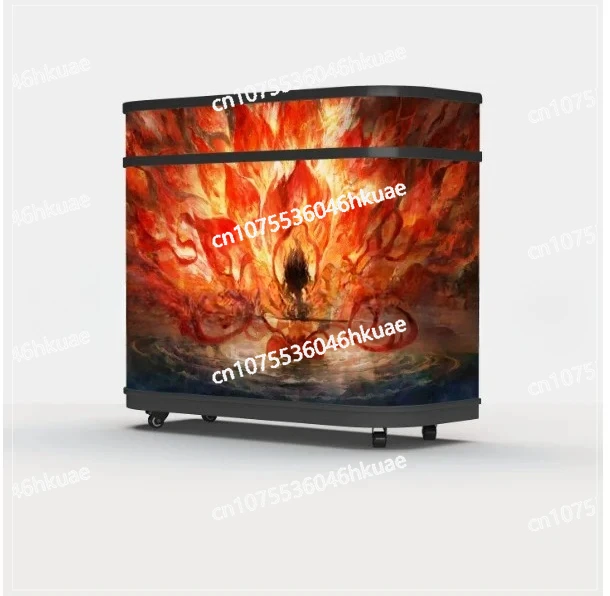 P3.91 Curved LED Display Indoor Outdoor Advertising Screen for DJ Booth LED Panel