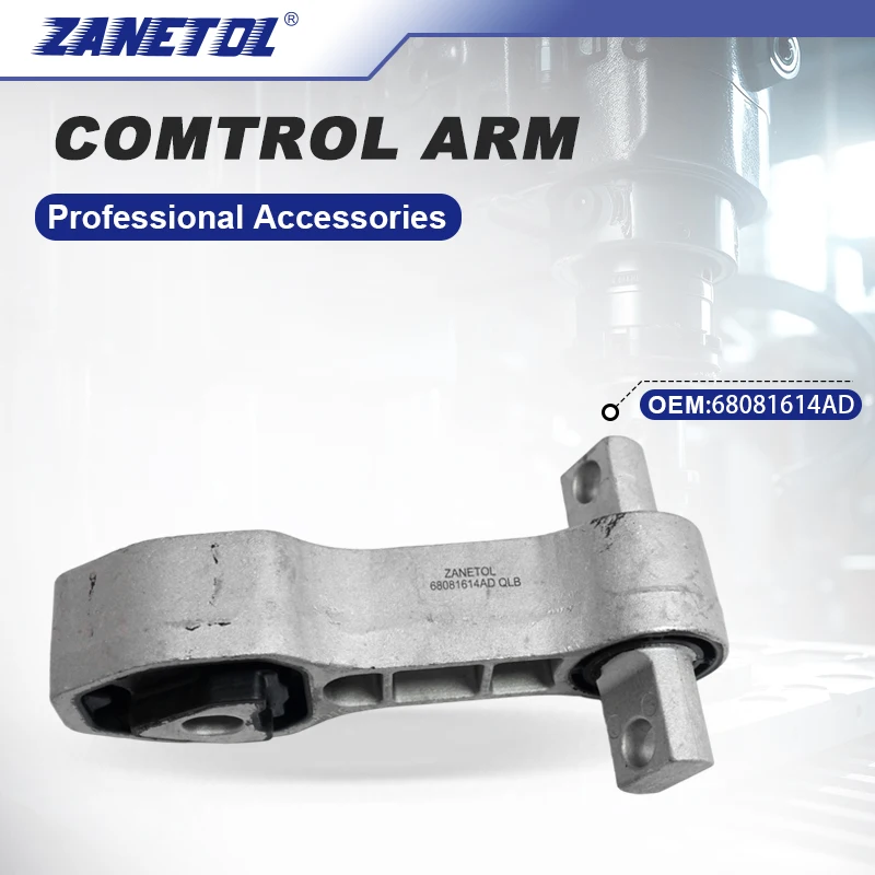 68081614AD 68081614AA 68081614AB 68081614AC ZANETOL Control Arm for Fiat 500 1.4L 2012~2018 Car Suspension Torque Strut Bushing