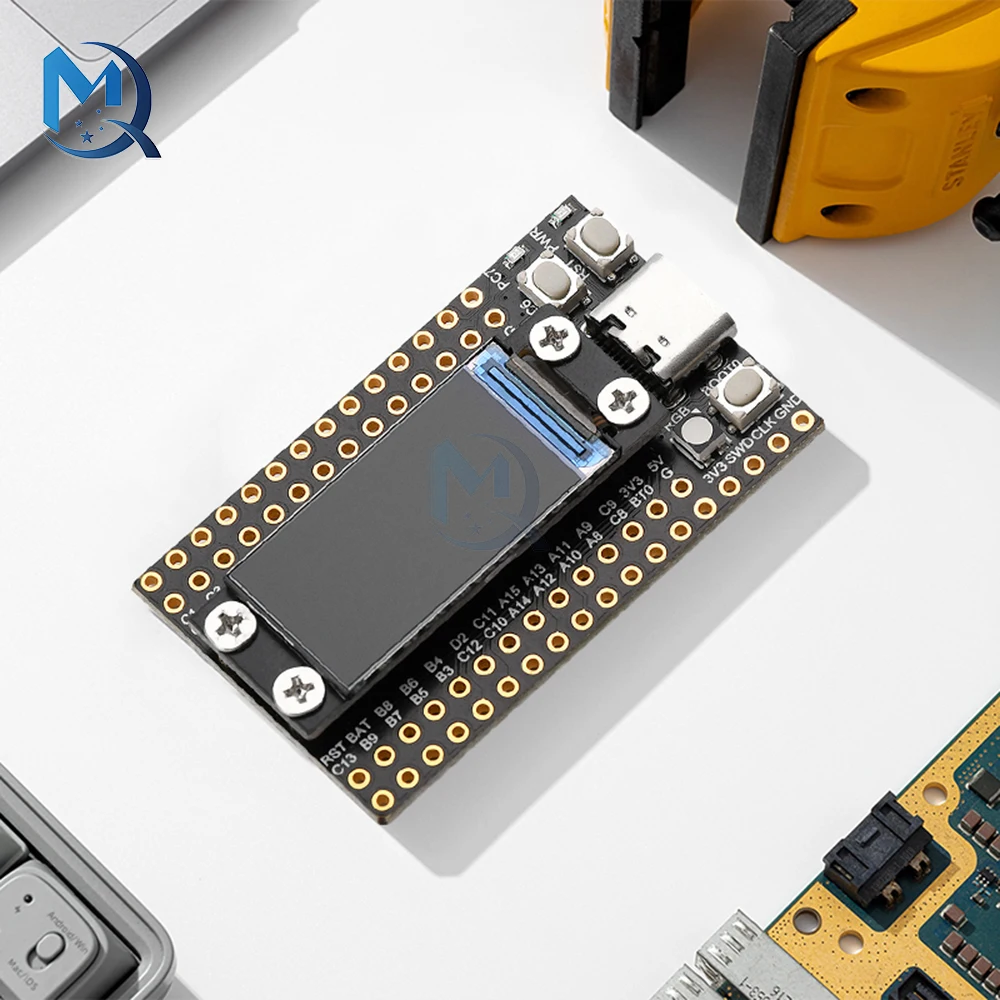 STM32F103RCT6 Mini Microcontroller Development Board With 0.96-Inch Lcd Screen And Flash Minimum System Board