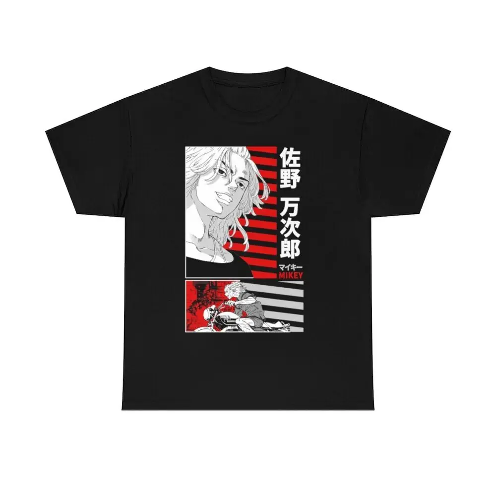 Tokyo Revengers Shirt Manjiro Sano Manji Gang New Unisex T-shirt tops Unisex Summer Short Sleeve