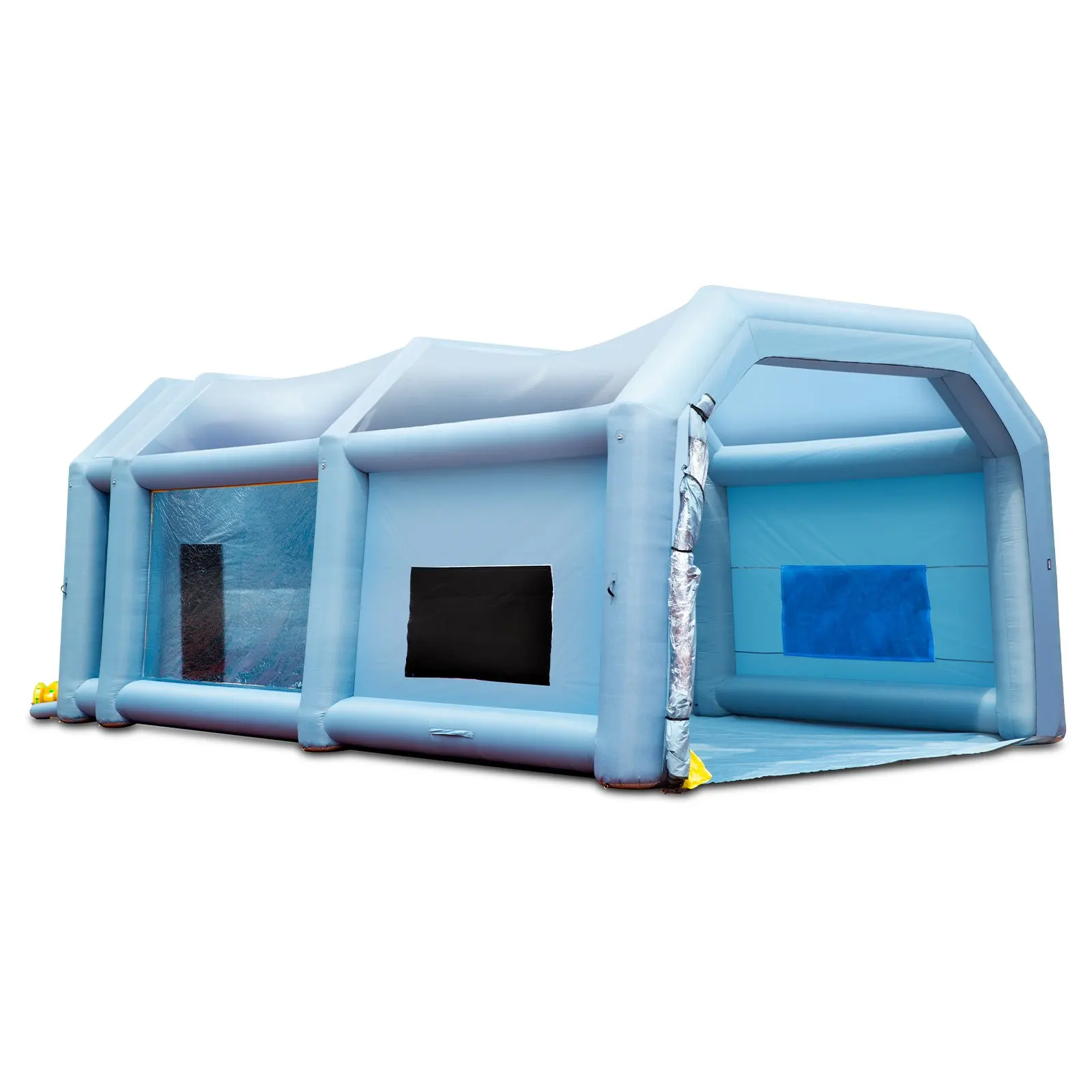 

Inflatable Paint Booth, 33x20x13ft Inflatable Spray Booth, High Powerful 950W+1100W Blowers Spray Booth Tent, Car Paint Tent