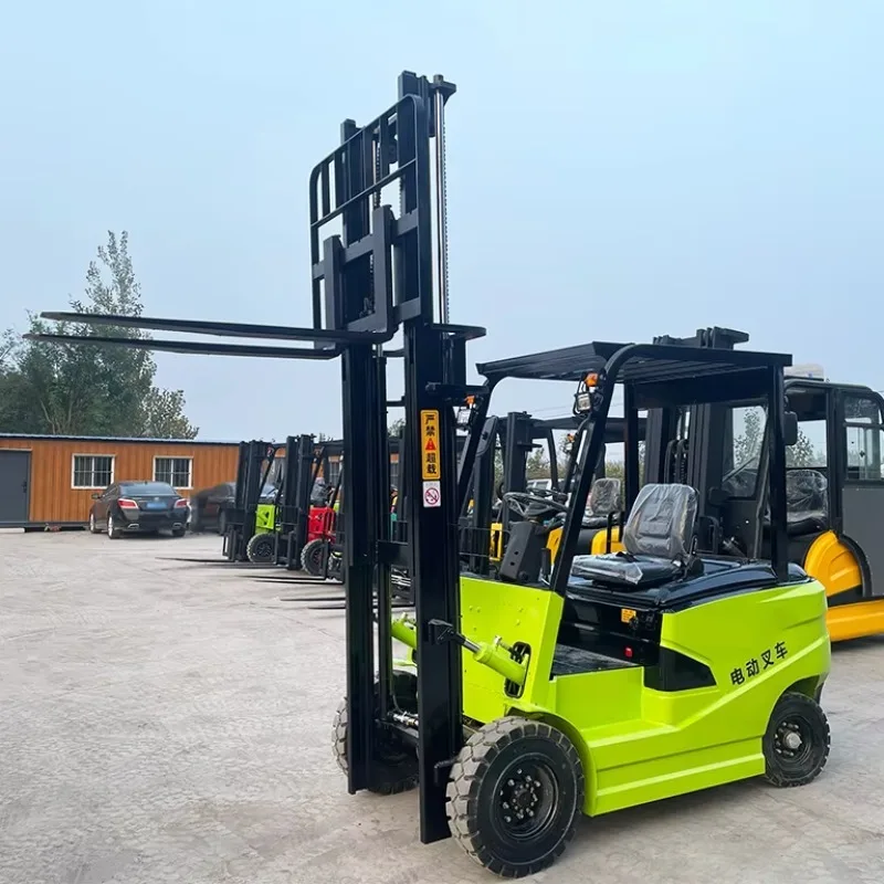 Customized Precision 1.5-3 Ton Lithium-Ion Battery Electric Reach Forklift 3-9m Lifting Height Two-Stage Mast 12 Months Warranty