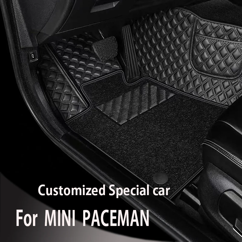 Car floor mats for MINI PACEMAN 2011 2012 2013 2014 2015 2016 Custom auto foot Pads automobile carpet cover