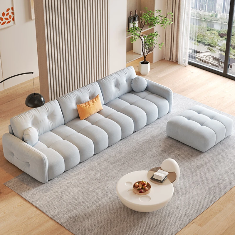 Velvet Nordic Sofa Modern Combination Apartment Simple Sofa Foam Small Muebles Para Salas Modernos Living Room Furniture