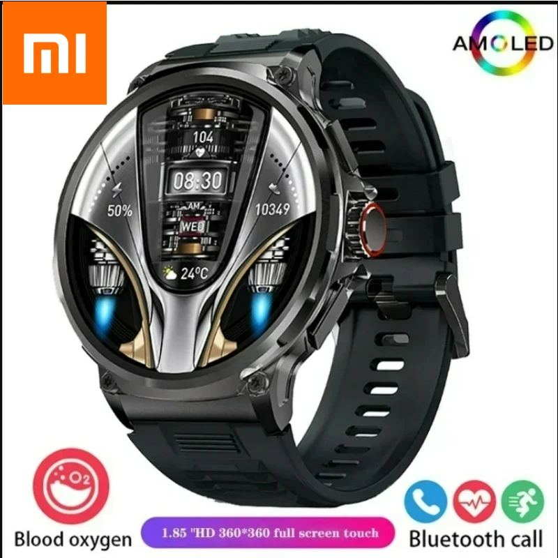 

Новые 1,85-дюймовые умные часы Ultra HD Xiaomi, трек GPS, вызов HD Bluetooth; большой аккумулятор емкостью 710 мАч, циферблат 400+, подходит для Huawei