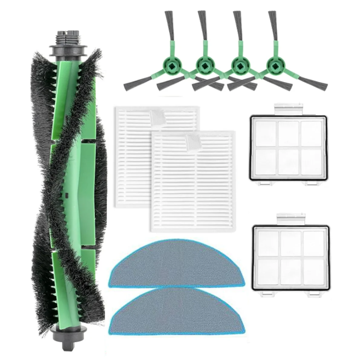 Hot koop Voor Combo Essentiële Robot Y0140 Y0112 Y0110 Q011 Q0120 Vacuüm Bijlagen Roller Zijborstel Filters Mop