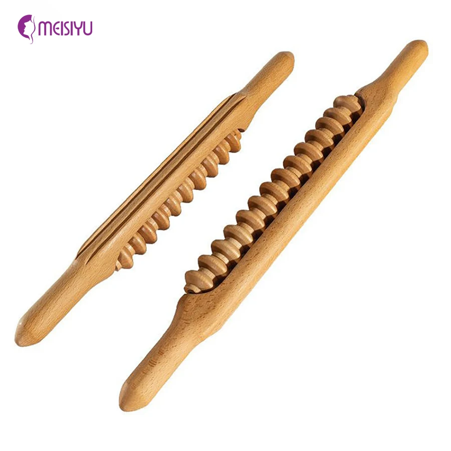 

Wholesale Beauty Salon with Muscle Sticks, Whole Body Meridian Scraping Stick, Push Back Roller Massage Stick