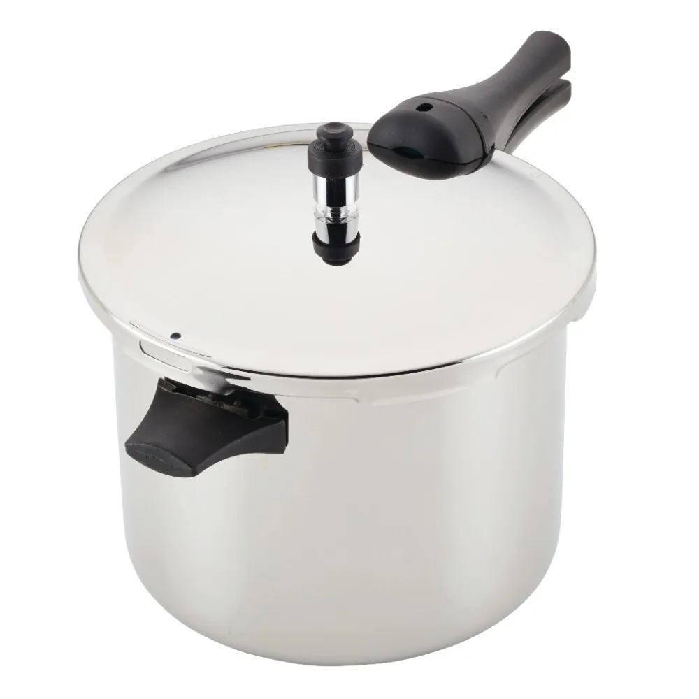 

Farberware Stainless Steel Induction Stovetop Pressure Cooker, 8-Quart