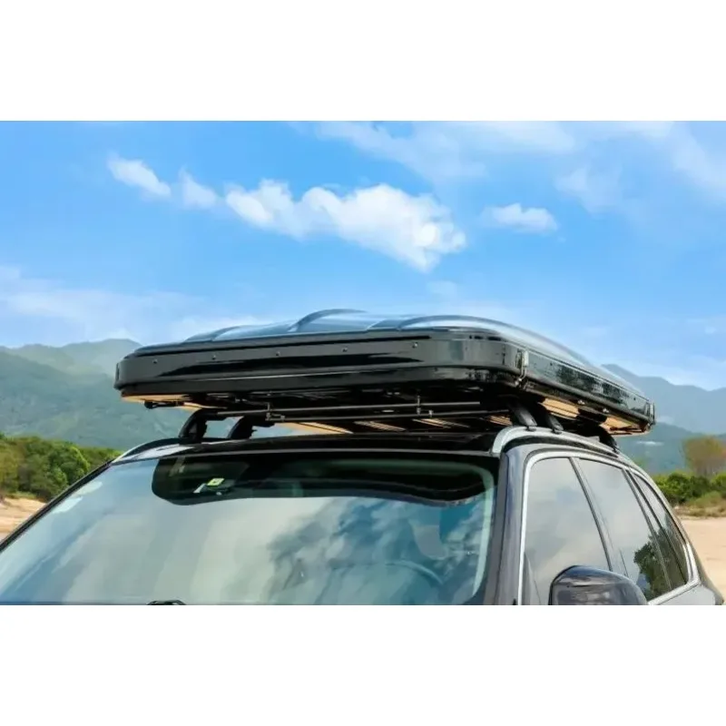 신제품 캠핑 트레일러 차량 루프탑 텐트 박스형 알루미늄 클램쉘 루프탑 텐트 및 어닝