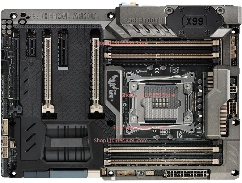 

For ASUS SABERTOOTH X99 LGA2011-v3 TUF Military, Stable Main Board Supports E5 V3 V4