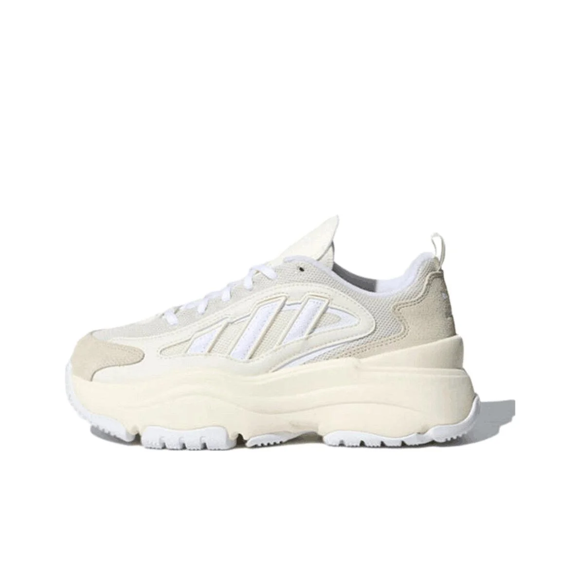 Adidas Originals OZGAIA Low top Chunky Sneakers Women's Beige KJ7307