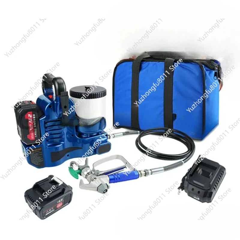 เครื่องพ่นสีแบบไร้อากาศแรงดันสูง เครื่องพ่นสีไฟฟ้าไร้อากาศ เครื่องพ่นสีไร้อากาศ แบตเตอรี่ลิเธียม